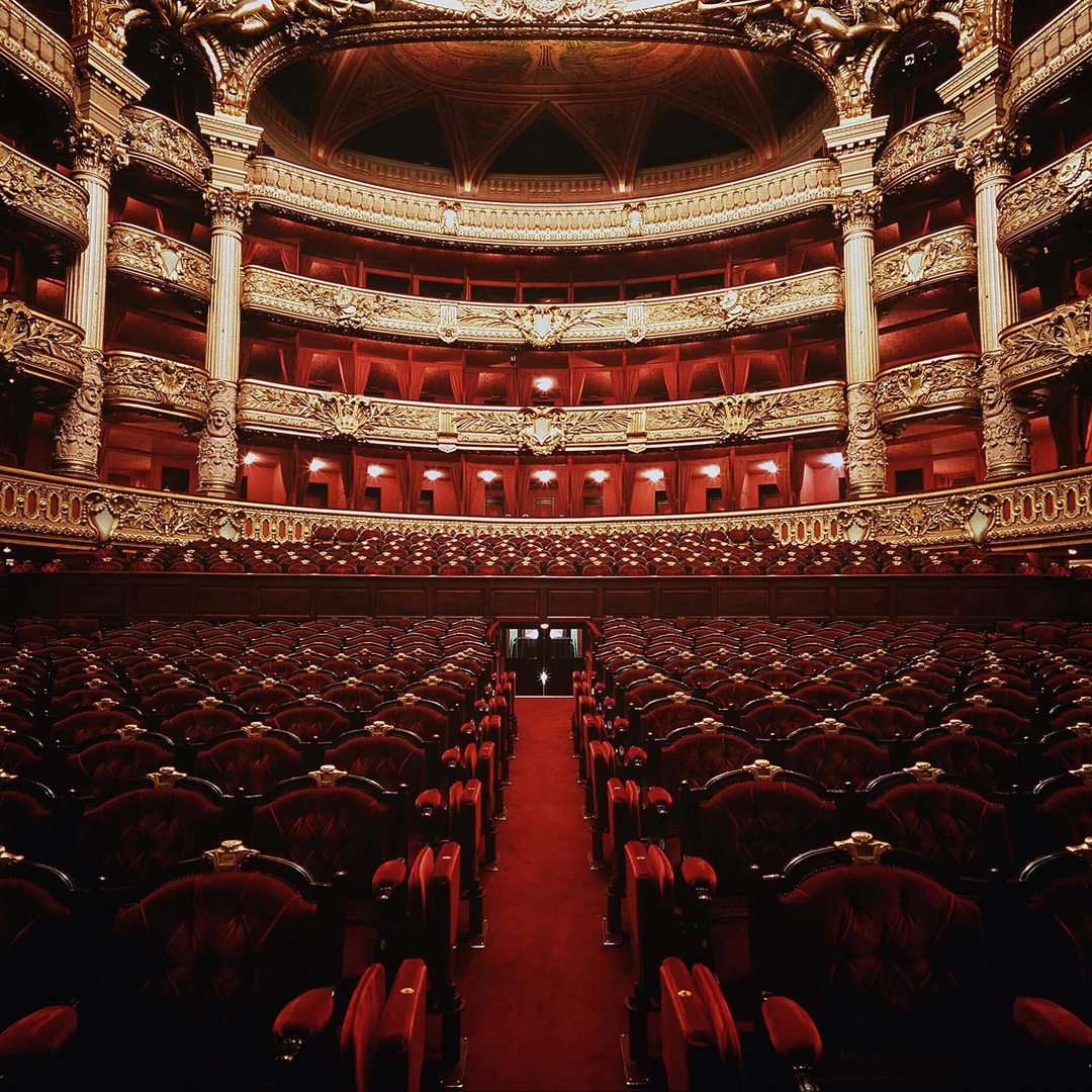 Palais Garnier, auditorium; photo: Jean-Pierre Delagarde / Opéra national de Paris / IMAGO / Bestimage