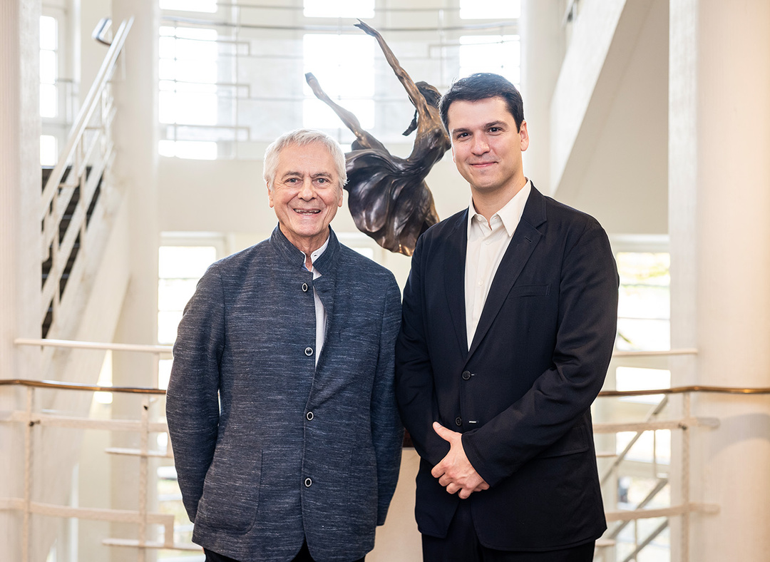 John Neumeier & Demis Volpi, Foto: Kiran West