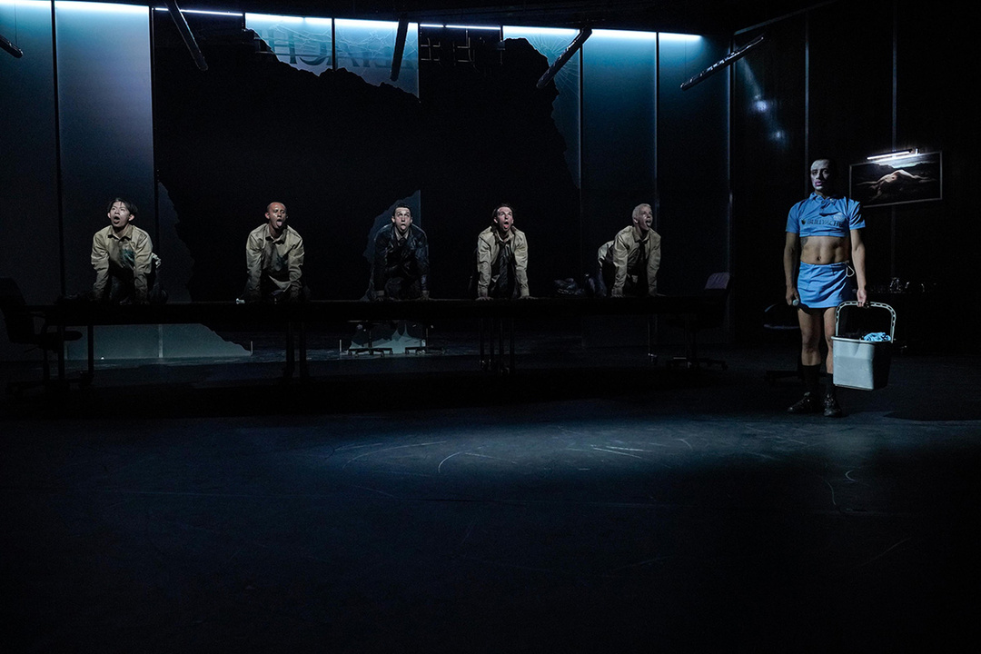 *A Good Man Is Hard to Find* by Bullyache; photo and background: Andrea Avezzù, Courtesy La Biennale di Venezia