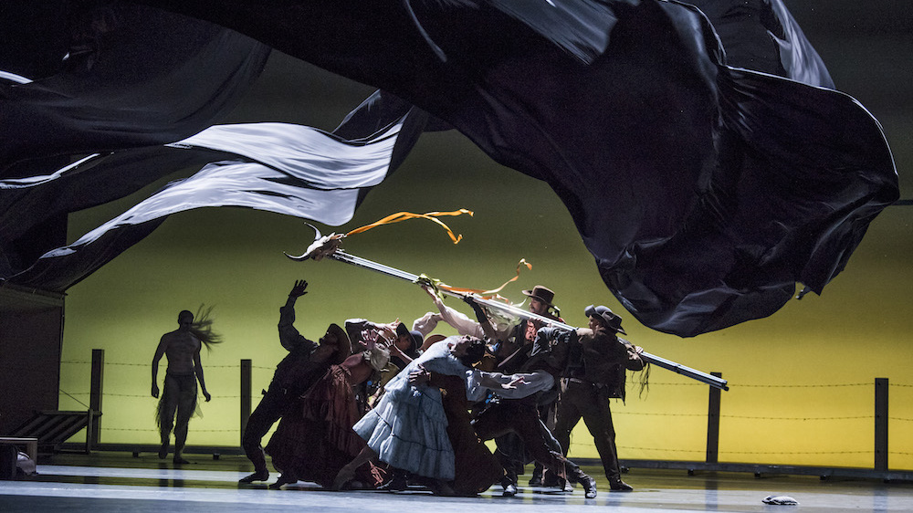 In «The Wind» von Arthur Pita ist die zentrale Szene eine Vergewaltigung. Foto: Tristram Kenton