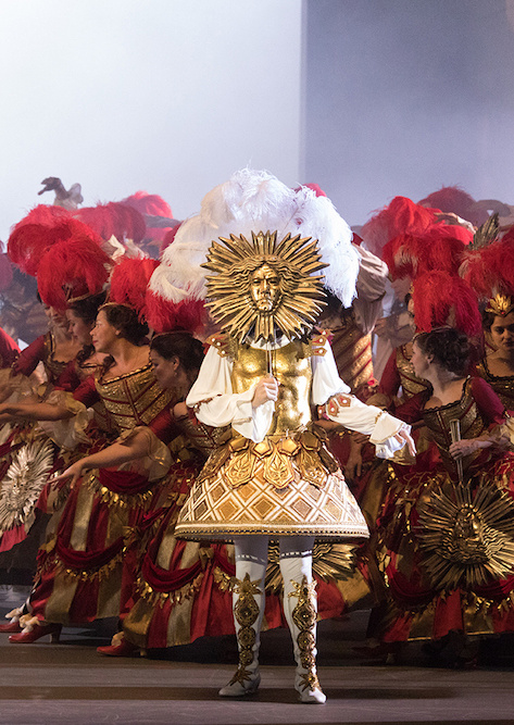 Le Roi Soleil, Eine Szene aus der Aufführung in Moskau, Foto: Damir Yusupov, Bolshoi Theater