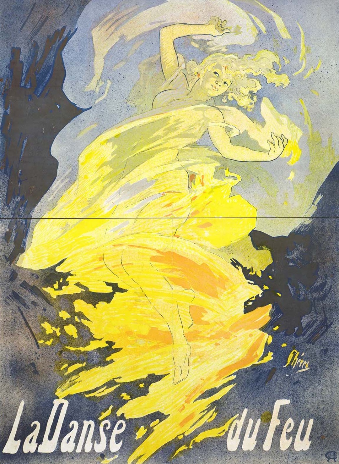 Jules Chéret, La danse du feu, 1897 © Kunstbibliothek der Staatlichen Museen zu Berlin - Preußischer Kulturbesitz, Fotograf: Dietmar Katz