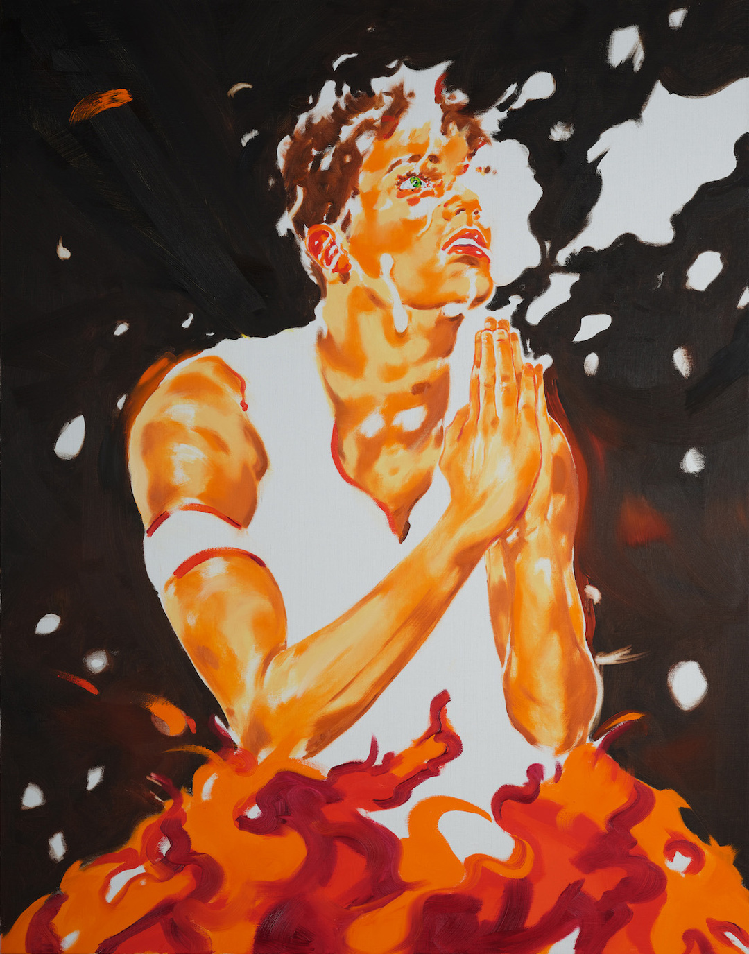 Norbert Bisky, *Extase*, 2008, oil on canvas; © VG Bild-Kunst, Bonn 2026; photo: Ludwig Rauch