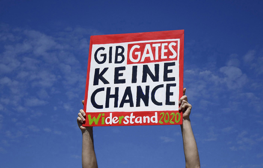 Im Mai auf einer Protestdemonstration in Berlin, Foto: picture alliance / ZB | Z6944 Sascha Steinach