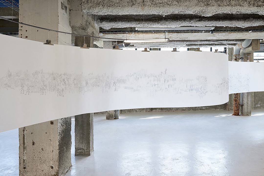 *Rhythmanalysis*, ongoing, here: Bauhaus Museum Dessau, 2019; photo: Timo Herbst