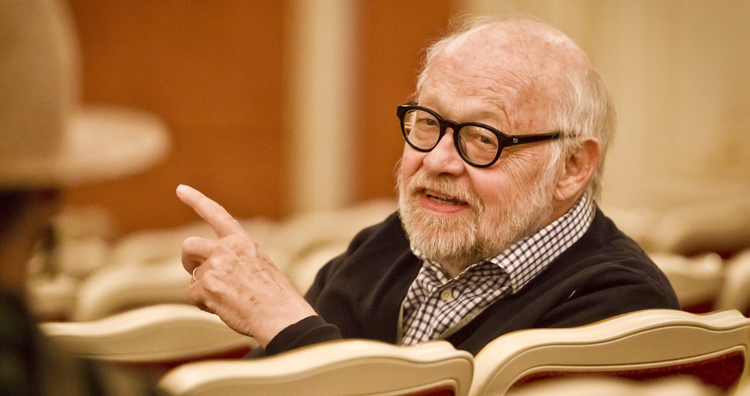  Jürgen Flimm in der Staatsoper Berlin, Foto: picture alliance
