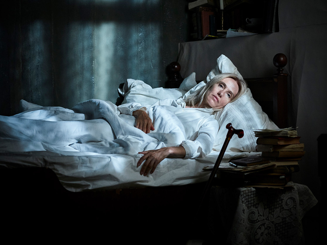 Ursina Lardi in «Lenin» an der Schaubühne Berlin, Foto: Thomas Aurin