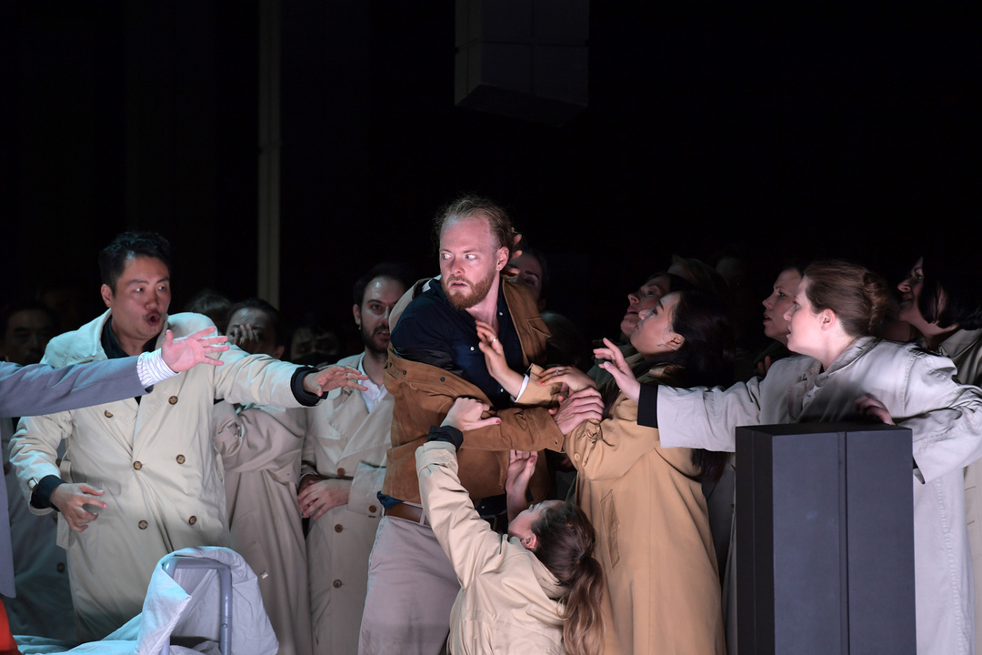 als Dallapiccolas Ulisse in Frankfurt, Foto: Barbara Aumüller