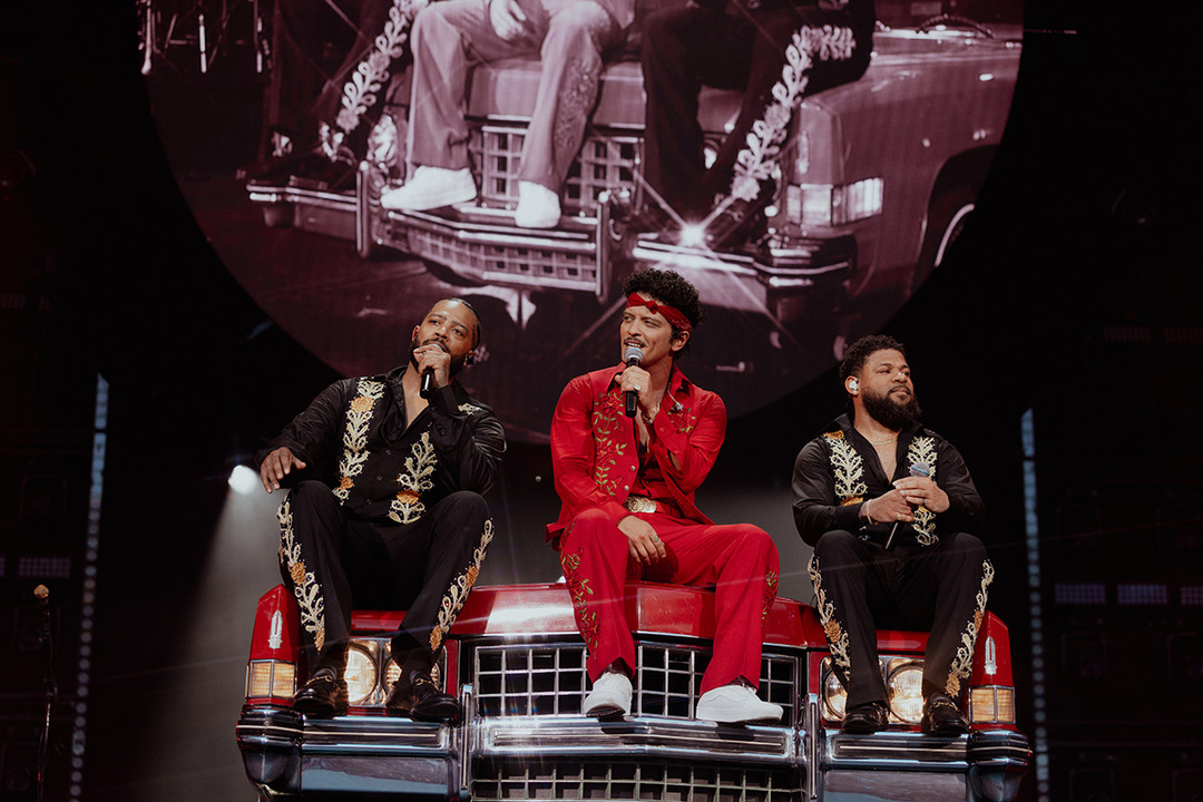 Bruno Mars at the Olympiastadion Berlin, June 2026; photo: Daniel Ramos