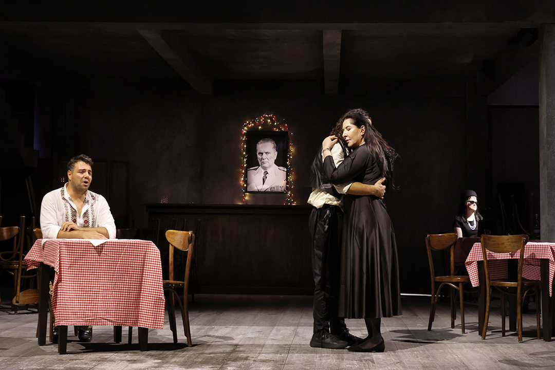 Aleksandar Timotić, Blenard Azizaj, Marina Abramović, Kath Fitzgibbon; photo: Marco Anelli