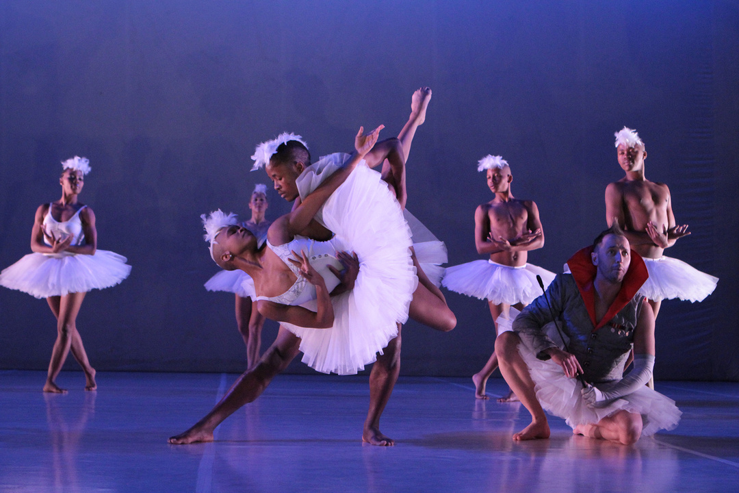 Dada Masilo in *Swan Lake*, 2012 photo: John Hogg