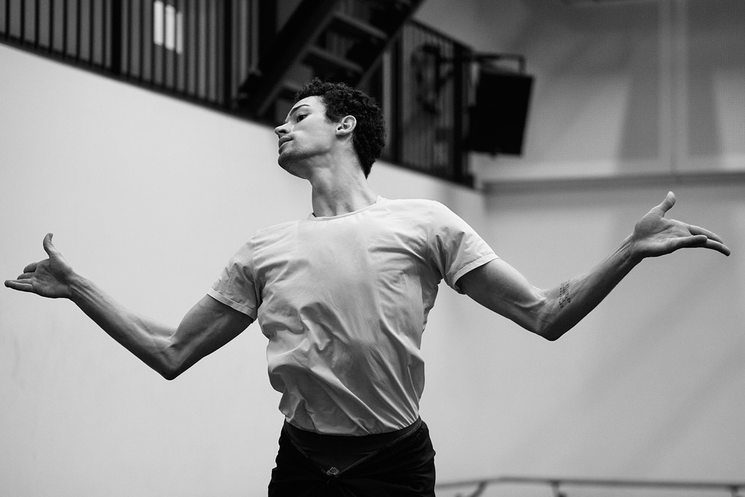 Rehearsals for *Nurejew*, Staatsballett Berlin; photo: Carlos Quezada