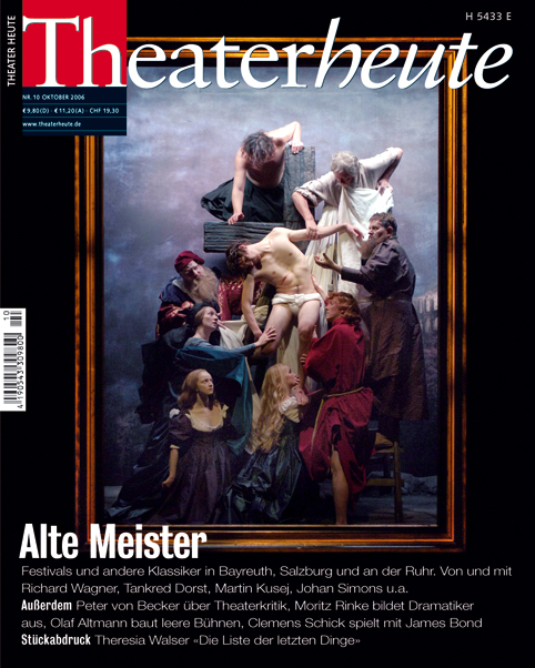 Theater heute Oktober (10/2006)