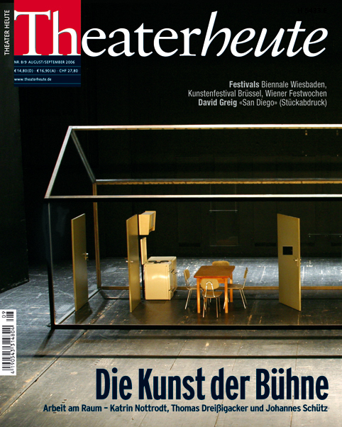 Theater heute August/September (8/9/2006)