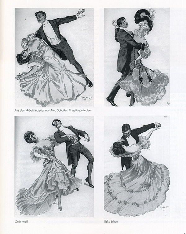 Arbeitsmaterial von Arno Schaller «Valse Bleue» Foto: privat