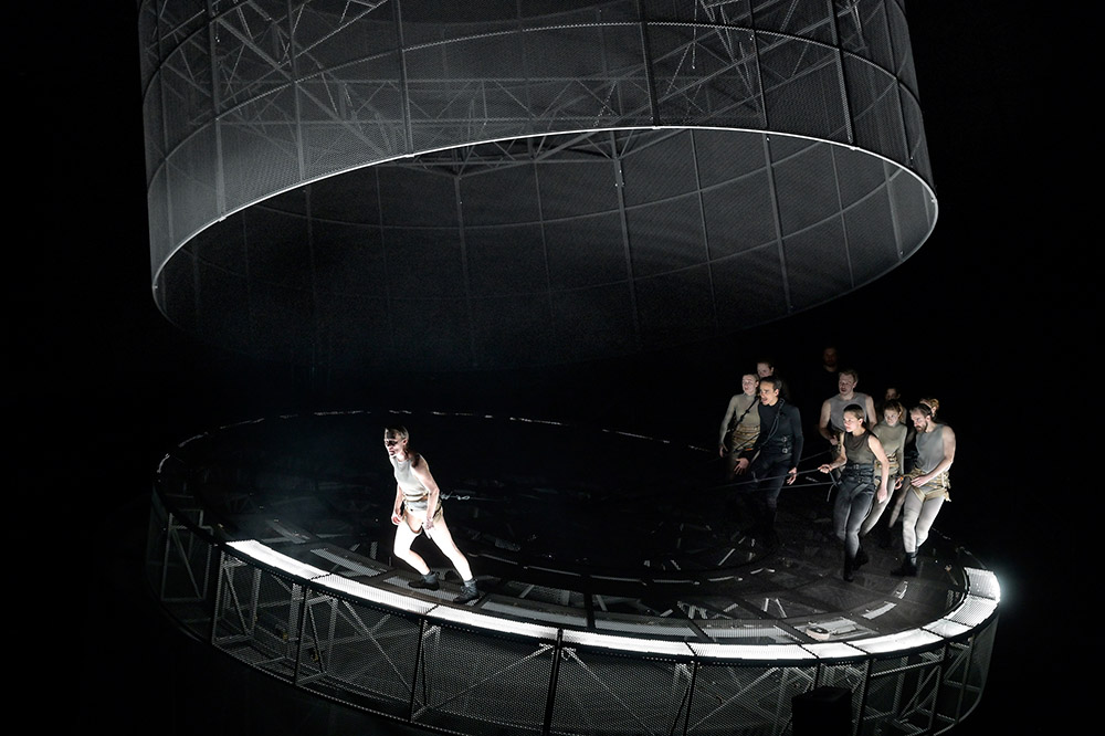 Katja Bürkle & Chor, Foto: Thomas Aurin