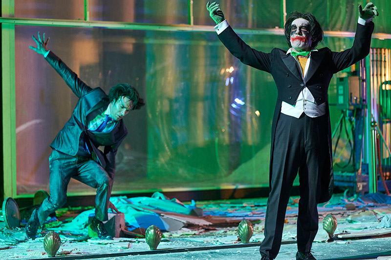 Christoph Luser und Martin Wuttke, Foto: Matthias Horn