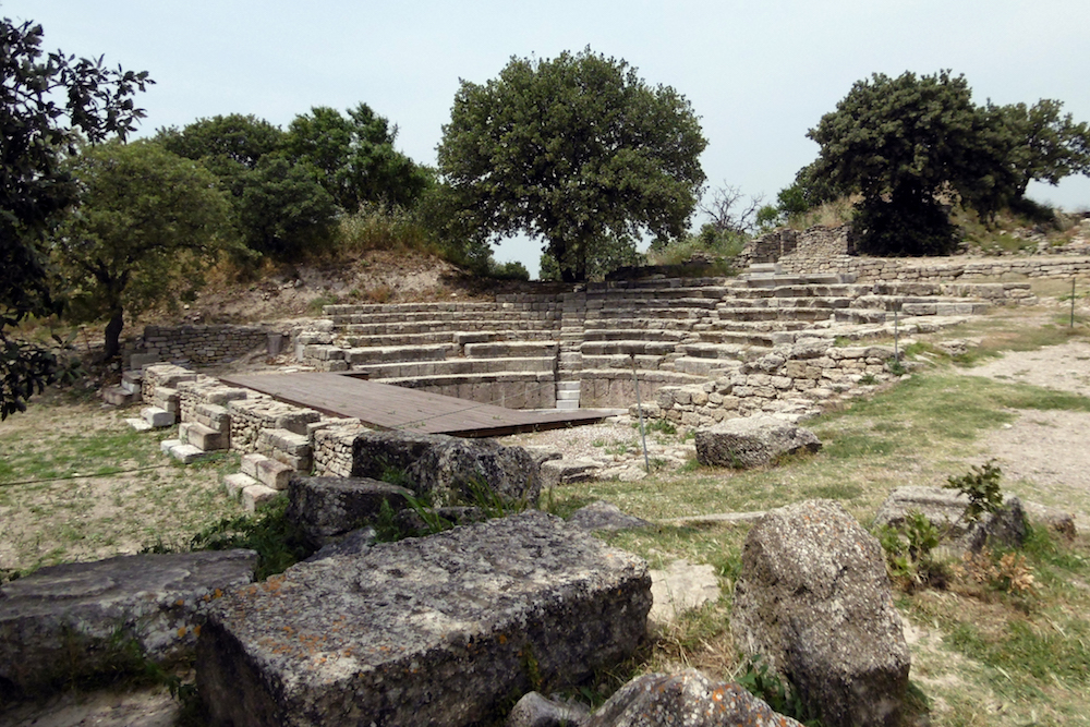 Das kleine Theater von Troja, Foto: Dorion Weickmann