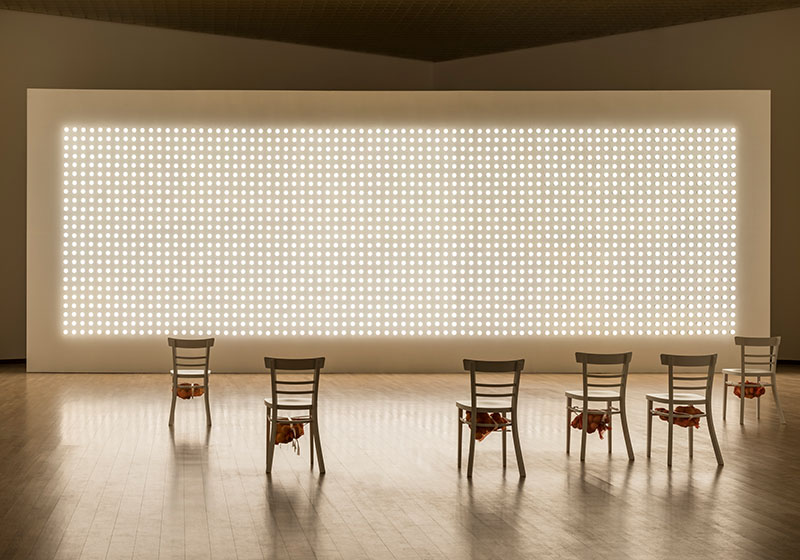 Carsten Höller, Light Wall, 2000/2017, Foto: Attilio Maranzano, VG Bild-Kunst, Bonn 2018