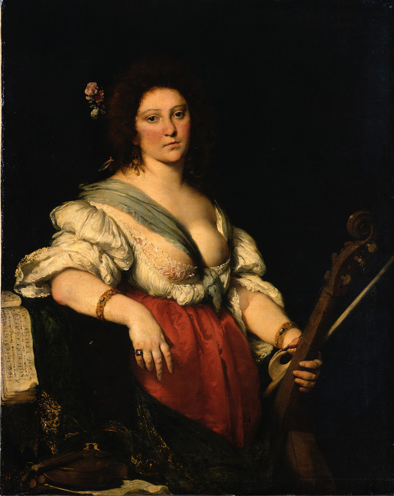 The Viola da Gamba Musician, Bernardo Strozzi. Photo Scala, Florence/bpk